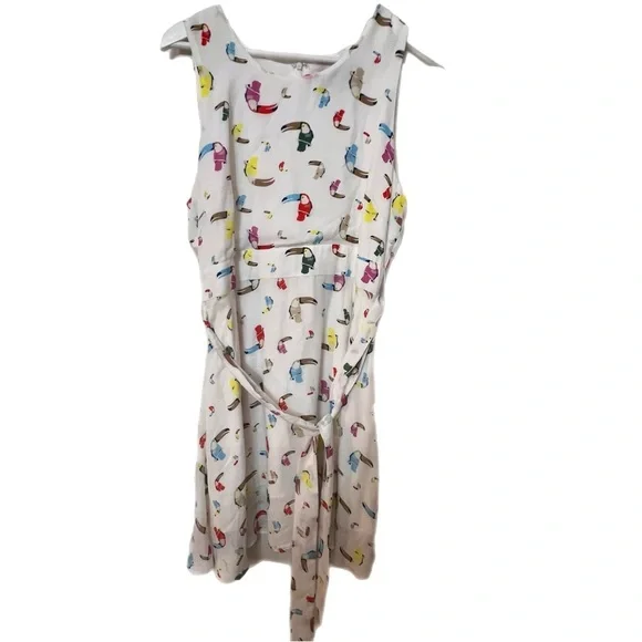 Anthropologie toucan dress: In good condition - Picture 8 of 11